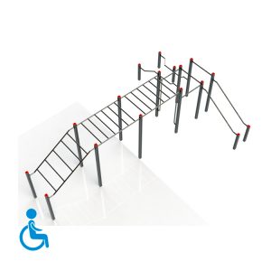 Calistenia Inclusiva Cittá Urbana Workout 9 BSW040MT