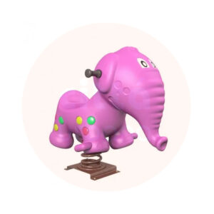 Juego Resorte Cittá Urbana Elefante Rotomoldeado